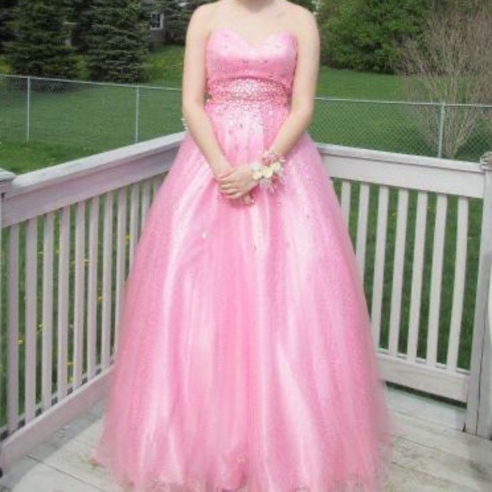Xcite Pink Prom Dress Size 8